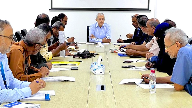 نائب وزير الخارجية يترأس اجتماعاً للجنة الوطنية لشؤون اللاجئين
نائب وزير الخارجية يترأس اجتماعاً للجنة الوطنية لشؤون اللاجئين